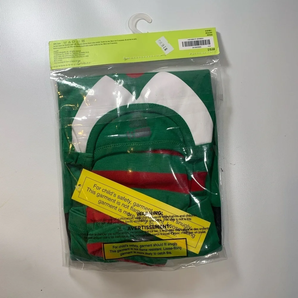 Crazy 8 | Elf Pajama Set 18-24 Months New